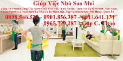 CẦN TÌM NGƯỜI GIÚP VIỆC NHÀ GỌI CHỊ THẢO SAO MAI LÀ CÓ NGƯỜI SAU 5 PHÚT